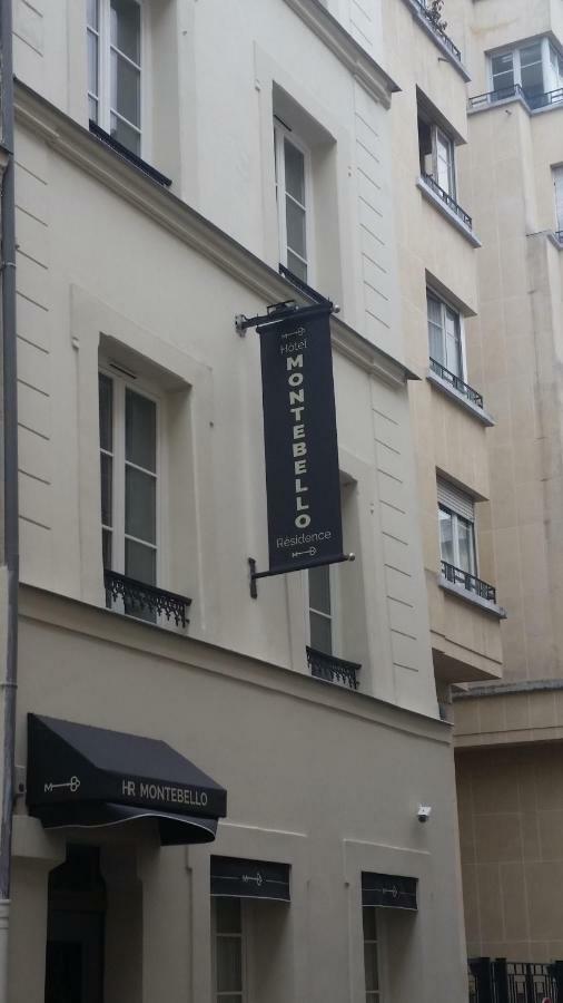 Hotel Residence Montebello Paris Exterior foto